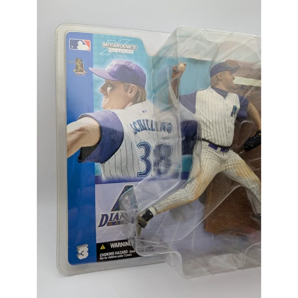 McFarlane MLB Baseball Series 3‎ Curt Schilling Arizona Diamondbacks New 2002